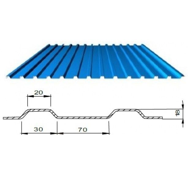 Профнастил с 18
